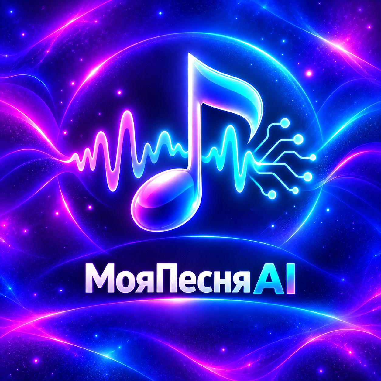 Логотип МояПесня AI